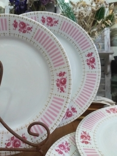 Juego de 6 platos playos porcelana Verbano en internet
