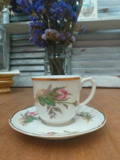 Pocillo de café porcelana Limoges France