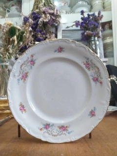 Plato de lunch de porcelana