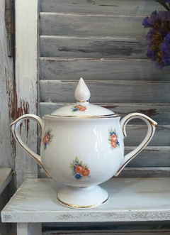 Azucarera con pie Hartford Bone China