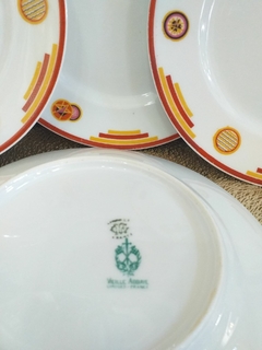 4 platos de postre Limoges France en internet