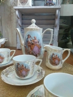 Juego de café en porcelana Japonesa - Vajilla Boutique