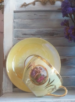Taza de té en porcelana Alemana - comprar online