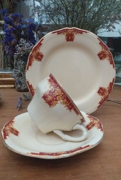 Trio de té Woods Ivory England - comprar online