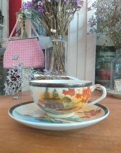 Taza de té en porcelana Japonesa - comprar online