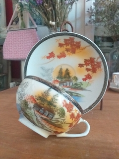 Taza de té en porcelana Japonesa