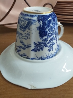 Taza café grande porcelana inglesa R Crown Derby - tienda online