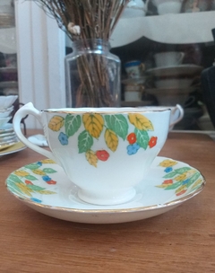 Taza de té en porcelana inglesa (Outlet) - comprar online