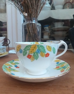 Taza de té en porcelana inglesa. (Outlet) - comprar online