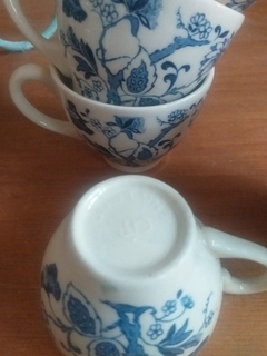 6 pocillos de café ingleses sin plato en internet