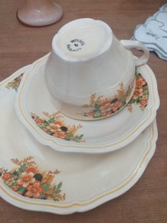 Trio de té Woods Ivory England - tienda online