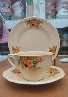 Trio de té Woods Ivory England en internet