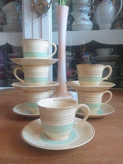 6 pocillos de café Victorian Johnson Bros England