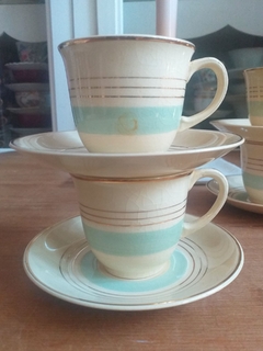6 pocillos de café Victorian Johnson Bros England en internet