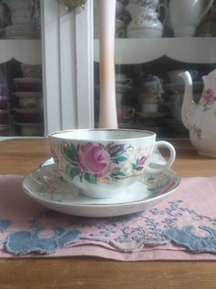 Taza de té en porcelana Europea
