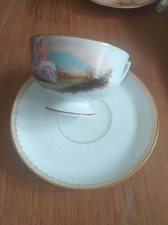 Taza de té de porcelana para el Bazar Francés en internet