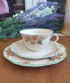 Trio de té Maddock England