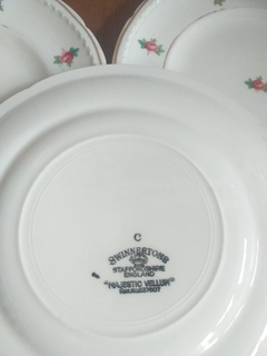 3 platos de lunch Swinnerton England - Vajilla Boutique