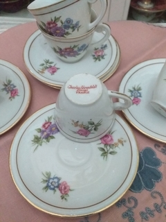 5 pocillos de café Limoges France - Vajilla Boutique