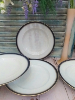 Juego de 6 platos hondos Epiag Checoslovaquia