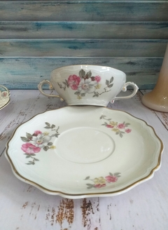 Taza de consomé Limoges France - Vajilla Boutique