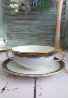 Taza de consomé porcelana Bavaria