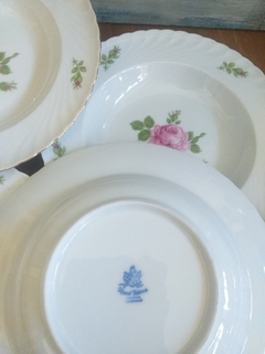 6 platos hondos Bavaria Royal Tettau - Vajilla Boutique