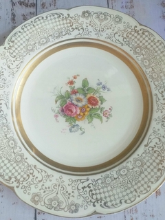 Plato masitero Woods Ivory England - comprar online