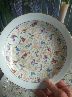 9 platos hondos en porcelana Francesa - comprar online
