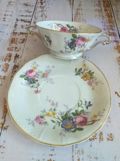 Taza de consomé Limoges France - comprar online