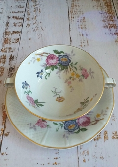Taza de consomé Limoges France - Vajilla Boutique