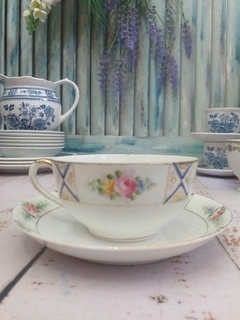 Taza de té porcelana Noritake - comprar online