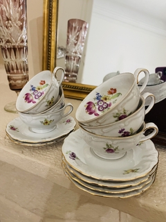 6 pocillos de café porcelana Bavaria