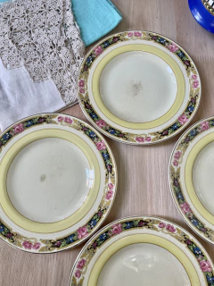 4 platos de postre Woods Ivory (Outlet) - comprar online