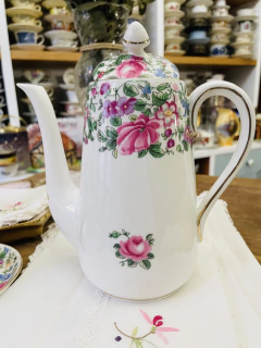 Cafetera porcelana Inglesa Crown Staffordshire en internet