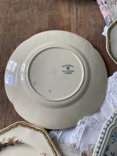 Plato postre Victorian Johnson Bros England - comprar online