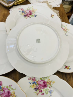 6 platos playos porcelana Verbano en internet
