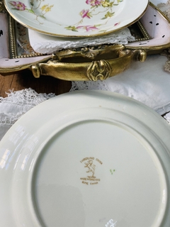 Plato de postre porcelana Inglesa Sutherland - comprar online