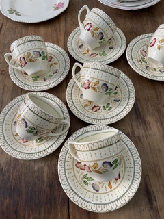 6 pocillos de café Woods Burslem England - comprar online