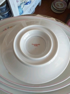 Salsera con presentoire de porcelana Limoges France  en internet