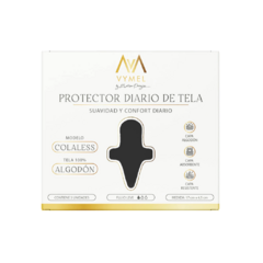PROTECTOR DIARIO COLALESS X 3 (NEGRO)