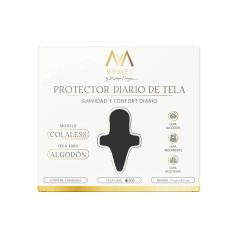 PROTECTOR DIARIO COLALESS X 3 (NEGRO)