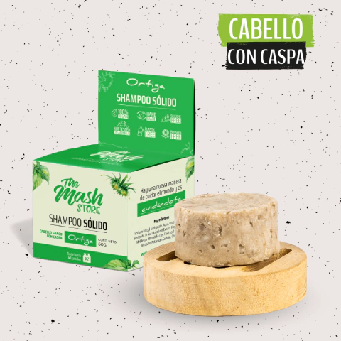 SHAMPOO SÓLIDO ORTIGA 50g - comprar online