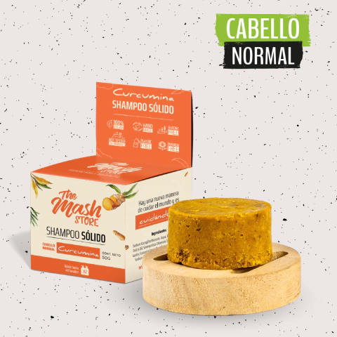 SHAMPOO SÓLIDO CURCUMINA 50g - comprar online
