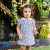 VESTIDO BEBE GOLA COTTON COM CALCINHA 100% ALGODÃO EGÍPCIO LIBERTY FABRIC BIBE
