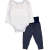 CONJUNTO BODY MANGA LONGA COM CALÇA JEANS COMFORT MENINA BIBE - comprar online