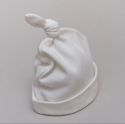 Gorro con nudito | Crudo