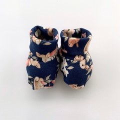 ESCARPINES ALGODÓN PIMA | FOREST BLUE