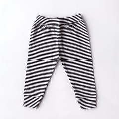 PANTALÓN ALGODÓN PIMA RAYITAS AZUL