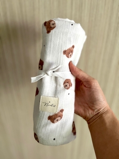 MANTA GASA BABY COTTON | BABY BEAR